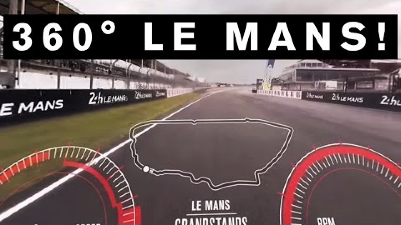 GT-R Drives First EVER 360 VR lap of LeMans